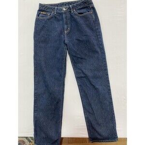 DKNY Jeans Vintage 90s High Rise Straight Leg Blue Denim Jeans Women’s Size 12